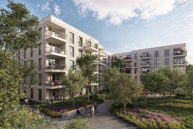 Wohnung zum Kauf provisionsfrei 484.000 € 2 Zimmer 45,5 m² 1. Geschoss Lerchenstraße Ecke Ponkratzstrasse Feldmoching-Hasenbergl München 80995