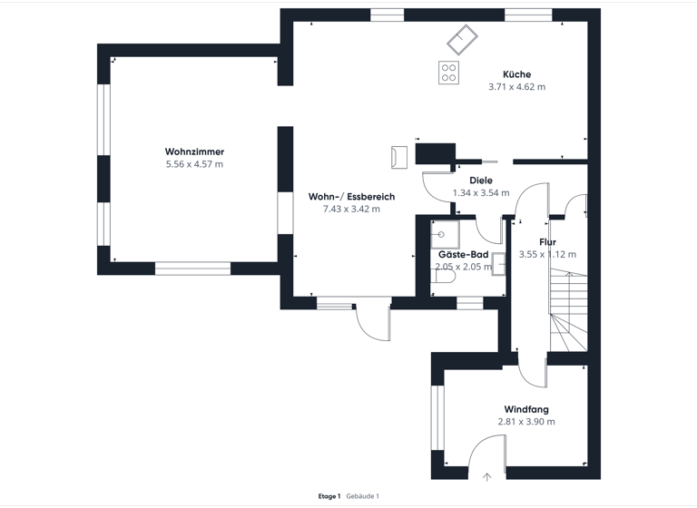 Doppelhaushälfte zum Kauf 299.000 € 5 Zimmer 168 m² 719 m² Grundstück Köhlerberg Wolfsburg 38440