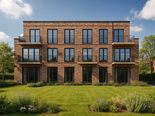 Terrassenwohnung zum Kauf - Erstbezug provisionsfrei 399.000 € 2 Zimmer 51 m² 1. Geschoss frei ab sofort Niendorf Hamburg 22459