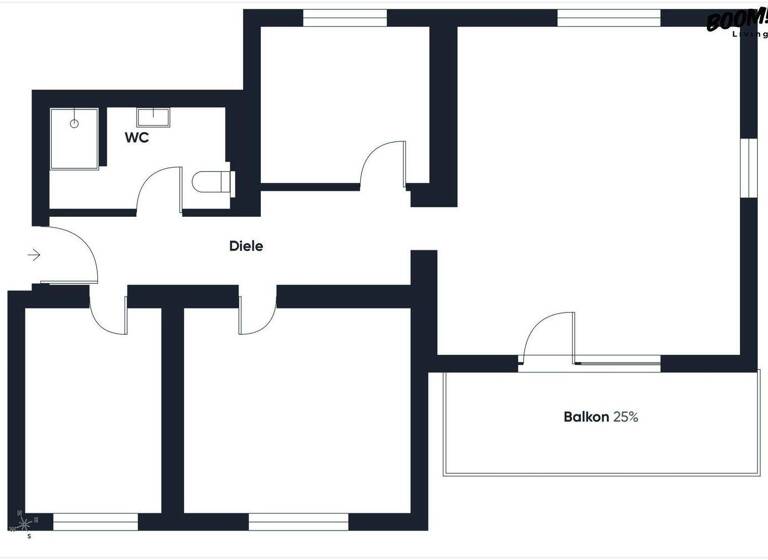 Wohnung zum Kauf - Erstbezug 449.000 € 4 Zimmer 80 m² 1. Geschoss Wien 1220