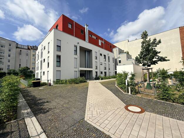 Terrassenwohnung zur Miete 1.400 € 3 Zimmer 85 m² EG frei ab sofort Südstadt Fürth 90763