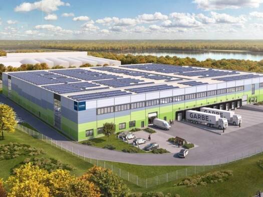 Lagerhalle zur Miete 11.100 m² Lagerfläche teilbar ab 4.200 m² Harksheide Norderstedt 22844