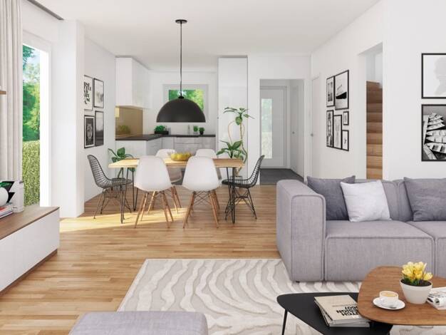 Doppelhaushälfte zum Kauf - Neubau 466.900 € 5 Zimmer 130,5 m² 167,9 m² Grundstück Marktheidenfeld Marktheidenfeld 97828