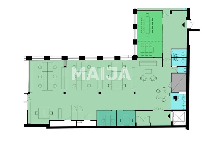 Bürofläche zur Miete Helsinki 00100