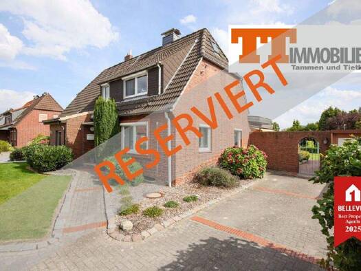 Doppelhaushälfte zum Kauf 199.000 € 4 Zimmer 106 m² 742 m² Grundstück Fedderwardergroden Wilhelmshaven-Voslapp 26388