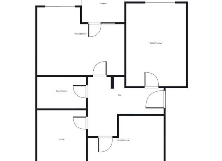 Wohnung zur Miete 664 € 3 Zimmer 61,7 m² 2. Geschoss frei ab 11.04.2026 Zobtenstr. 3 Melverode Braunschweig 38124