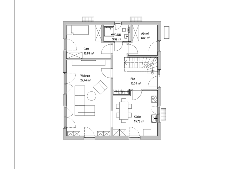Einfamilienhaus zum Kauf - Erstbezug 1.437.000 € 7 Zimmer 191 m² 543 m² Grundstück Stockdorf Gauting 82131