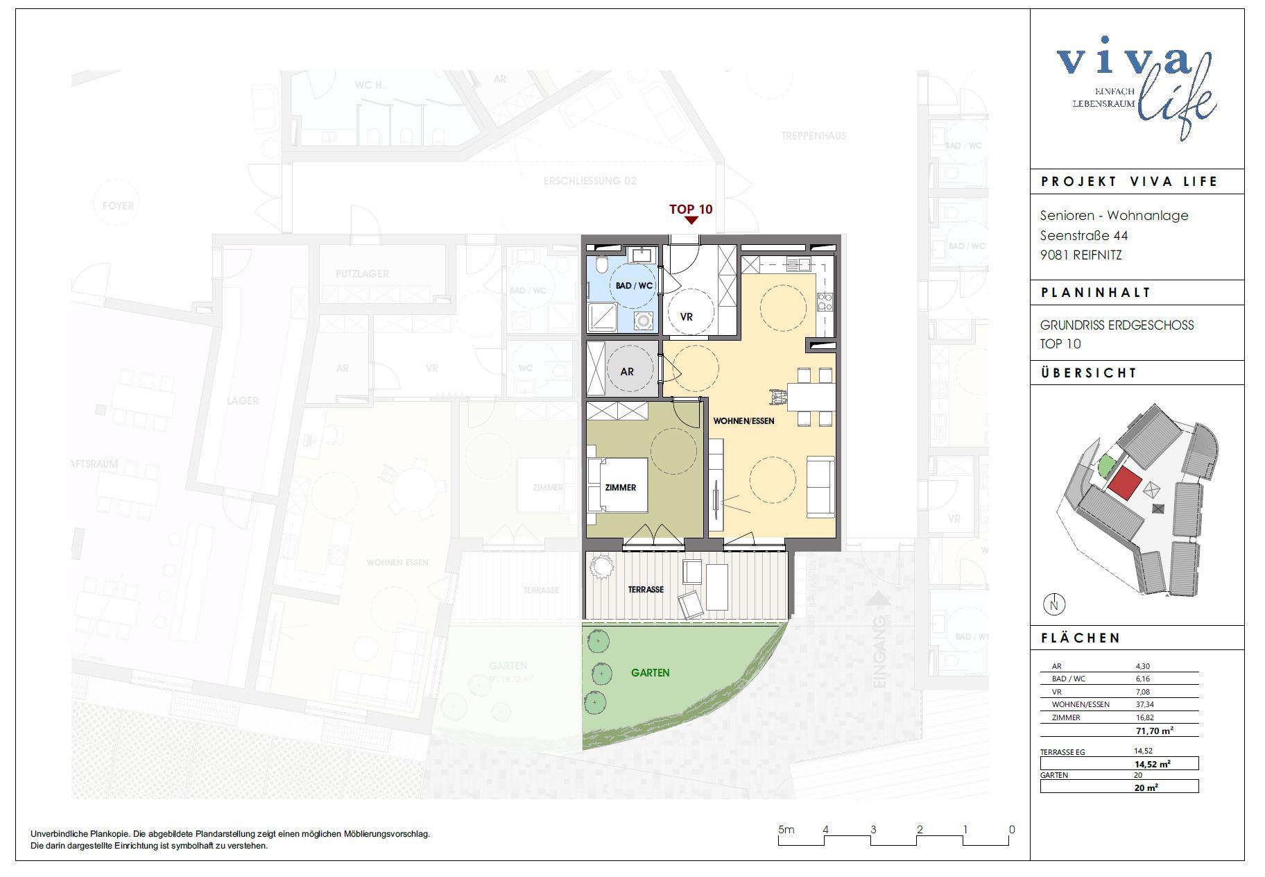 Studio zum Kauf provisionsfrei 436.500 € 2 Zimmer 71,7 m²<br/>Wohnfläche Reifnitz 9081