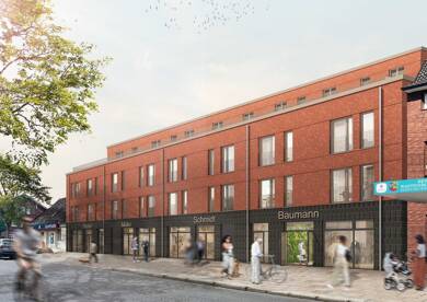 Ladenfläche zur Miete - Neubau provisionsfrei 1.175 € 93,8 m² Verkaufsfläche Bahnhofstraße 9 Buchholz Buchholz in der Nordheide 21244