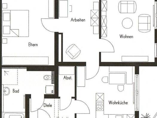 Wohnung zur Miete 780 € 3 Zimmer 94,3 m² EG frei ab 01.04.2026 Ay Senden 89250