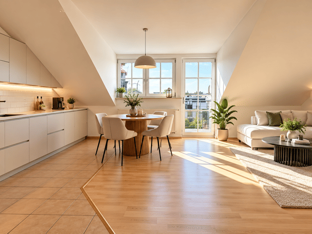 Wohnung zur Miete 1.330 € 3 Zimmer 107 m² 3. Geschoss frei ab sofort Flößaustraße 90 Südstadt Fürth 90765