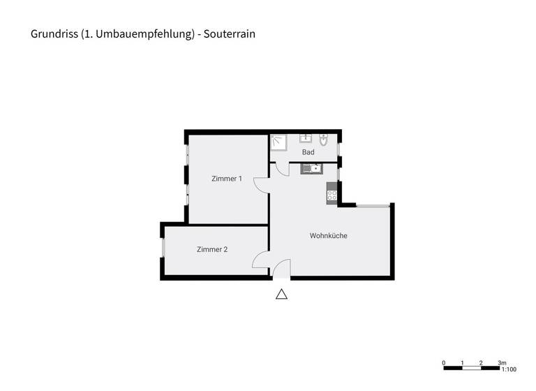 Wohnung zum Kauf 240.000 € 3 Zimmer 72,5 m² EG Pankow Berlin 13187