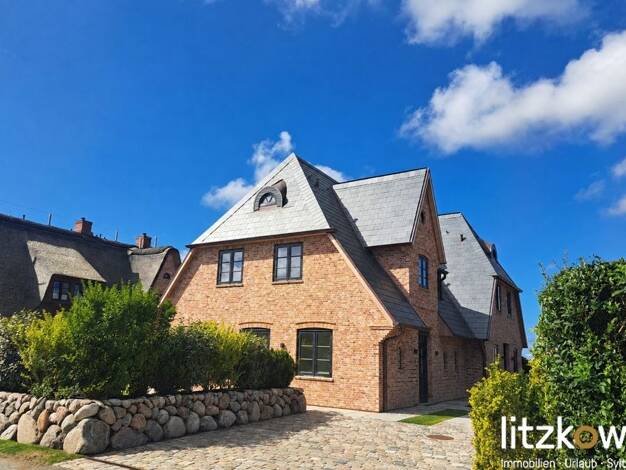 Doppelhaushälfte zum Kauf - Erstbezug 2.325.000 € 5 Zimmer 197,1 m² 899 m² Grundstück Morsum Sylt 25980
