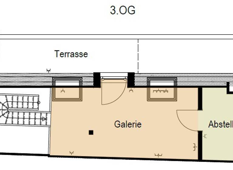 Wohnung zur Miete 1.660 € 3 Zimmer 89,7 m² 2. Geschoss Burgergäßchen 4 Innenstadt Augsburg 86150
