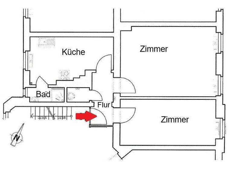 Wohnung zum Kauf 299.000 € 2 Zimmer 59,6 m² 4. Geschoss Kärntener Straße 4 Schöneberg Berlin 10827