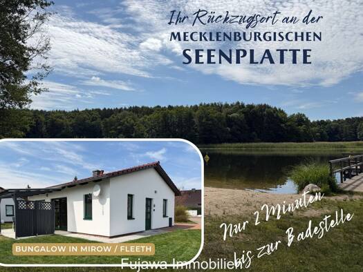 Bungalow zum Kauf provisionsfrei 219.000 € 3 Zimmer 65 m² 341 m² Grundstück Fleeth Mirow 17252
