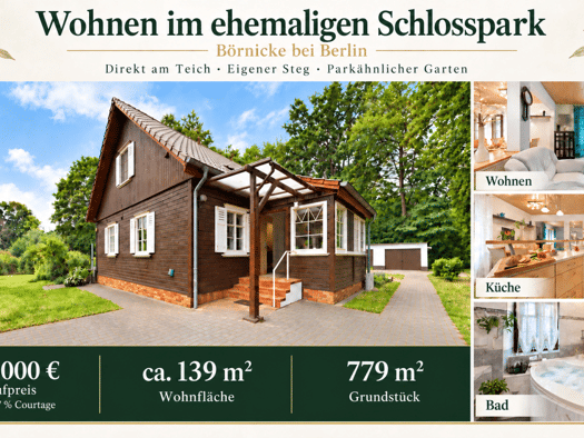 Einfamilienhaus zum Kauf 449.000 € 3 Zimmer 139 m² 779 m² Grundstück Börnicke Bernau 16321