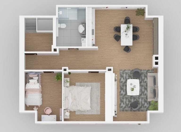 Wohnung zum Kauf provisionsfrei 201.600 € 3 Zimmer 80,6 m²<br/>Wohnfläche 3.<br/>Geschoss ab sofort<br/>Verfügbarkeit Buer Gelsenkirchen 45899