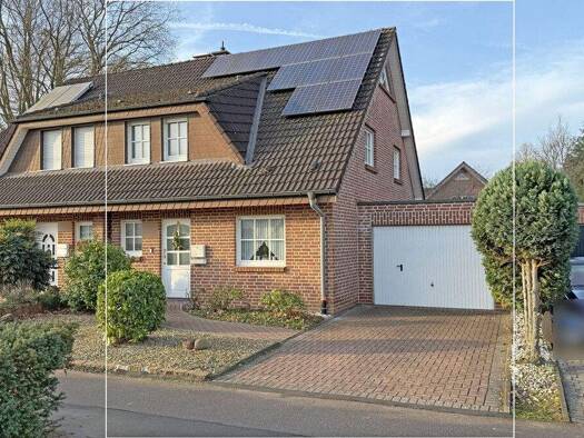 Doppelhaushälfte zum Kauf 380.000 € 4 Zimmer 112 m² 296 m² Grundstück Obrighoven Wesel 46485