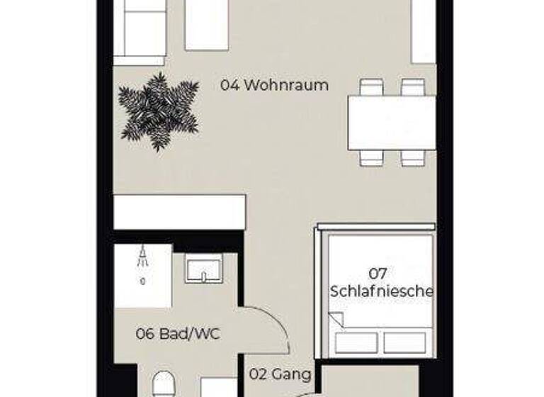 Studio zur Miete 1 Zimmer 46,9 m² 2. Geschoss Leopoldsdorf 2333