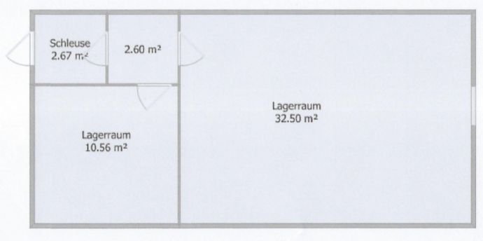 Lagerhalle zur Miete 387 € 48 m²<br/>Lagerfläche Küchgarten 10 Harburg Hamburg 21073