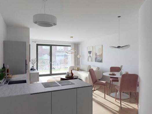 Terrassenwohnung zum Kauf - Erstbezug provisionsfrei 499.900 € 3 Zimmer 84,1 m² EG Unter Gottes Gnaden Widdersdorf Lindenthal 50859