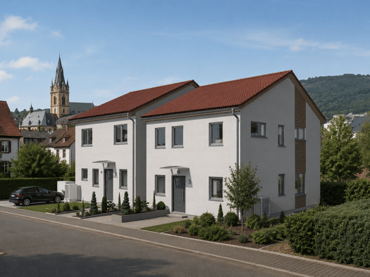 Doppelhaushälfte zum Kauf - Erstbezug 729.000 € 4 Zimmer 140 m² 320 m² Grundstück frei ab sofort Winzenheim Bad Kreuznach 55545
