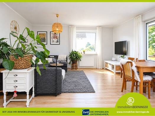 Wohnung zum Kauf 198.000 € 2 Zimmer 63,6 m² 1. Geschoss frei ab 01.11.2026 Wixhausen Darmstadt 64291