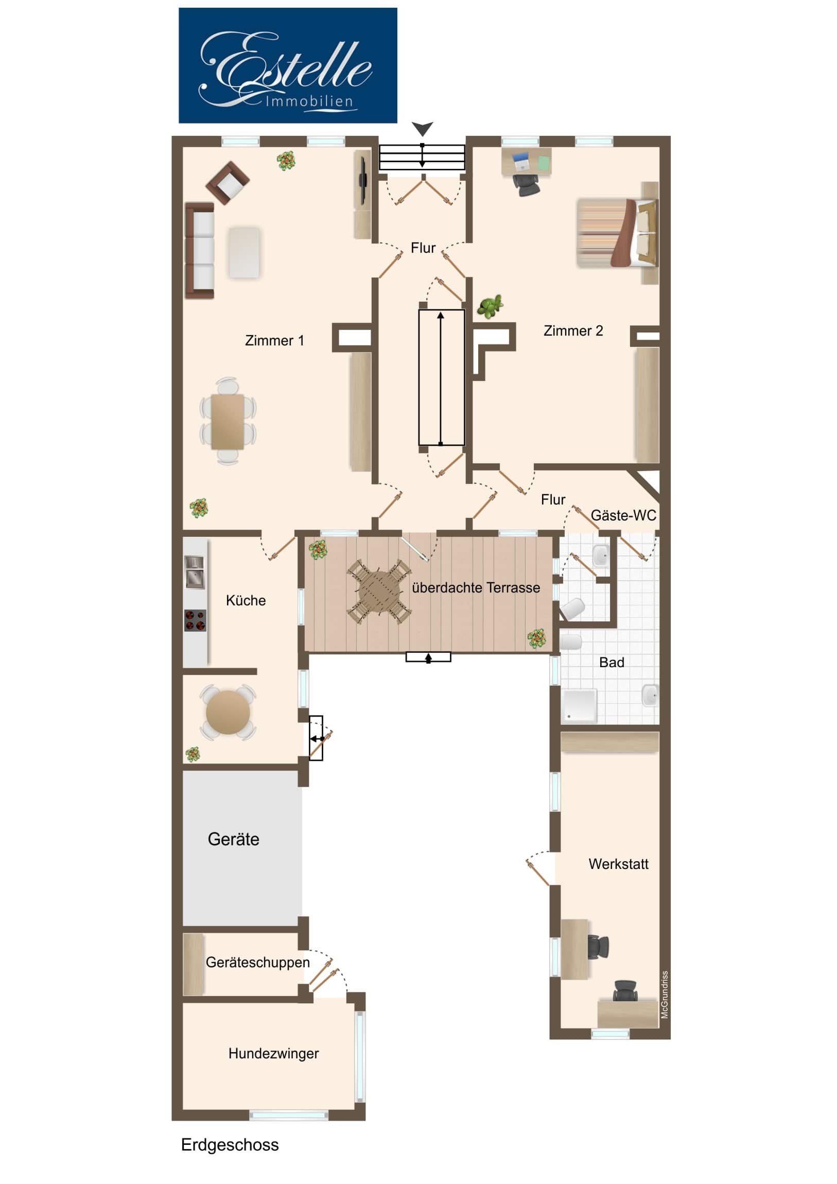 Mehrfamilienhaus zum Kauf 134.900 € 5 Zimmer 215 m²<br/>Wohnfläche 598 m²<br/>Grundstück Alten 142 Dessau-Roßlau 06847