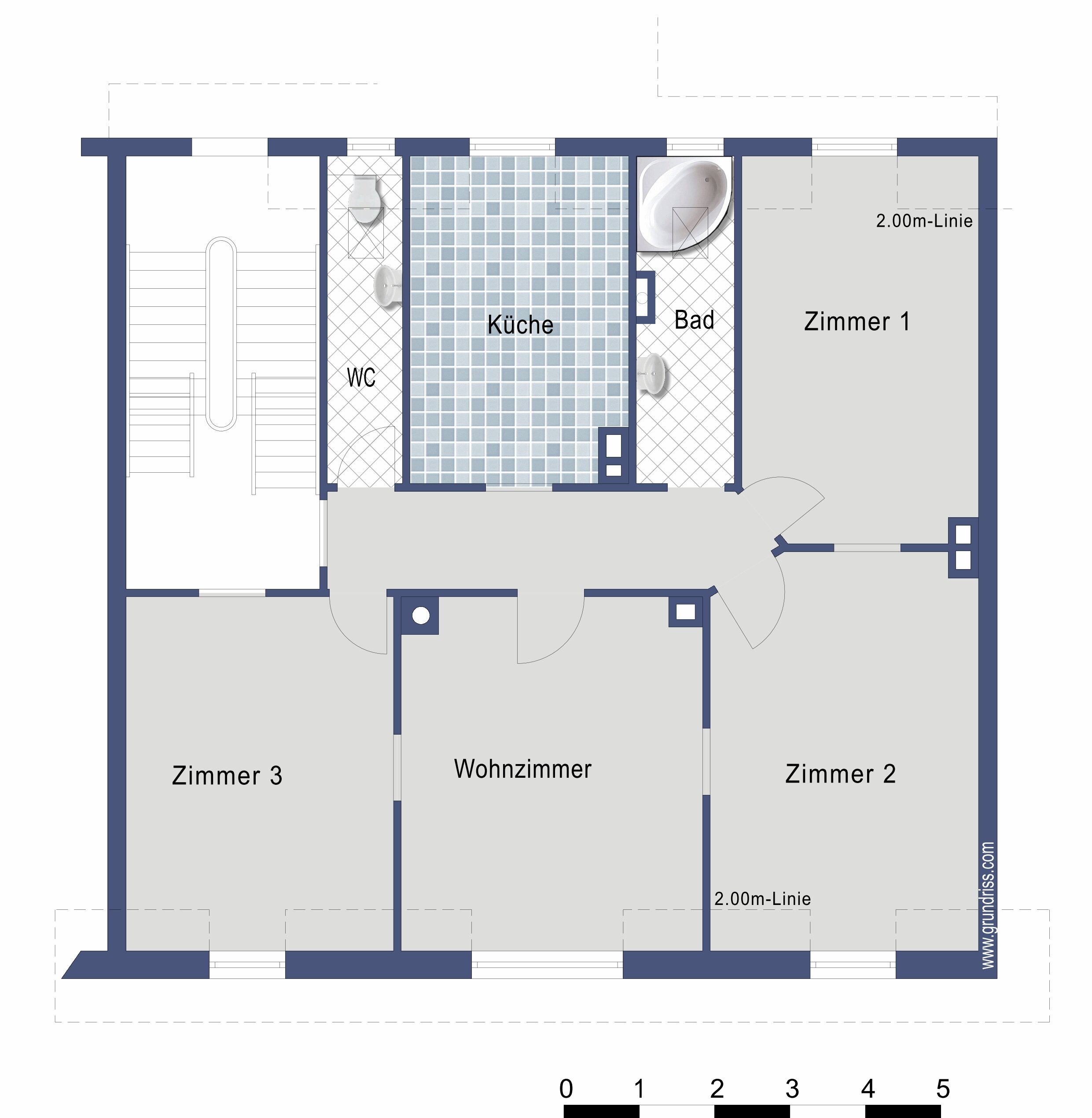 Wohnung zum Kauf 429.000 € 4 Zimmer 96,5 m²<br/>Wohnfläche Petershausen-West Konstanz 78467