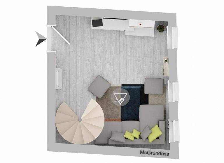 Maisonette zur Miete 750 € 2 Zimmer 76,8 m² 2. Geschoss Mühlstraße 8 Delitzsch 04509