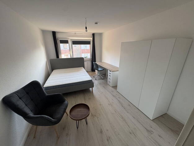 WG-Zimmer zur Miete Wohnen auf Zeit 740 € 23 m² 2. Geschoss Olewischtwiet 15 Bramfeld Hamburg 22177