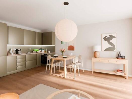 Wohnung zum Kauf - Neubau provisionsfrei 479.900 € 3 Zimmer 76,8 m² 3. Geschoss Lilli-Marx-Str. 38 Benrath Stadtbezirk 9 40597