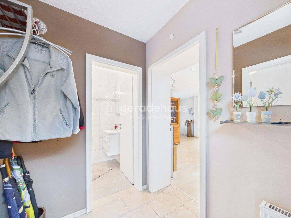 Immobilie in Lingen (Ems) - Ein Zuhause zum Genießen - lichtdurchflutete Erdgeschosswohnung mit Garten - Bild 1