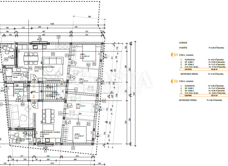 Wohnung zum Kauf 295.000 € 3 Zimmer Zadar 23000