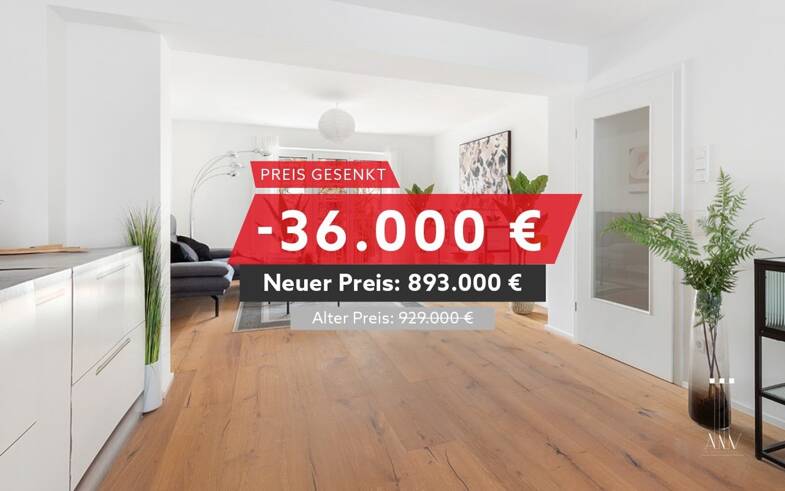 Wohnung zum Kauf provisionsfrei 893.000 € 4 Zimmer 89,6 m² 1. Geschoss Steinerweg 12 Pasing-Obermenzing München 81241