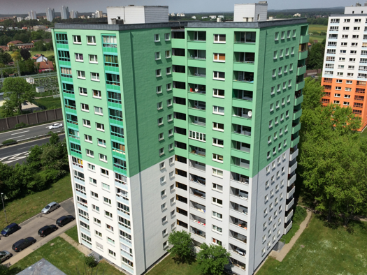 Wohnung zur Miete 455 € 2 Zimmer 48,5 m² 8. Geschoss frei ab 20.10.2025 Isarstr. 4 Anger Erlangen 91052