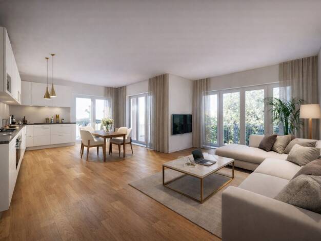 Wohnung zum Kauf 474.516 € 2 Zimmer 75,3 m² 1. Geschoss Markkleeberg Markkleeberg 04416