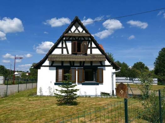 Einfamilienhaus zum Kauf provisionsfrei 191.000 € 4 Zimmer 80 m² 974 m² Grundstück frei ab sofort rue de Bellac Niederroedern 67470