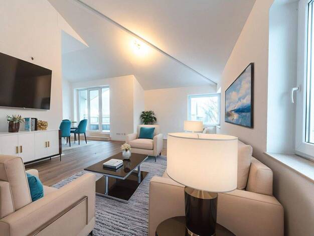 Wohnung zur Miete 1.395 € 3,5 Zimmer 105 m² 3. Geschoss Bredeney Essen / Bredeney 45133