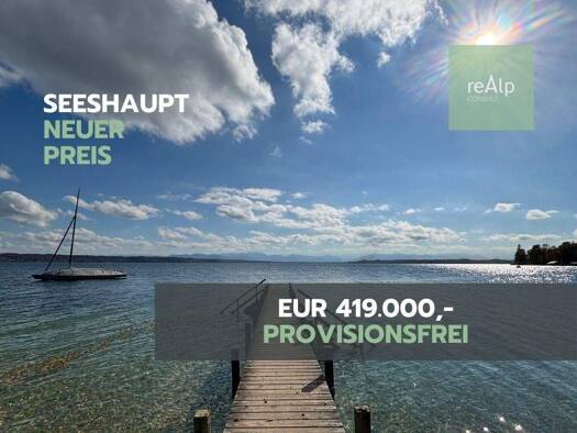 Wohnung zum Kauf provisionsfrei 419.000 € 2 Zimmer 98,5 m² 3. Geschoss Seeshaupt 82402