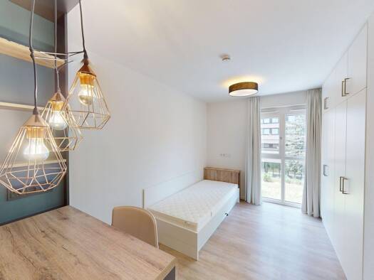 Wohnung zur Miete 715 € 1 Zimmer 21,7 m² 2. Geschoss Lyoner Straße Schwanheim Frankfurt am Main 60528