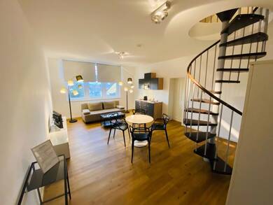 Wohnung zur Miete 680 € 2 Zimmer 50 m² Dachgeschoss, 3. Geschoss frei ab sofort Dinglinger Hauptstraße 54 Lahr Lahr/Schwarzwald 77933