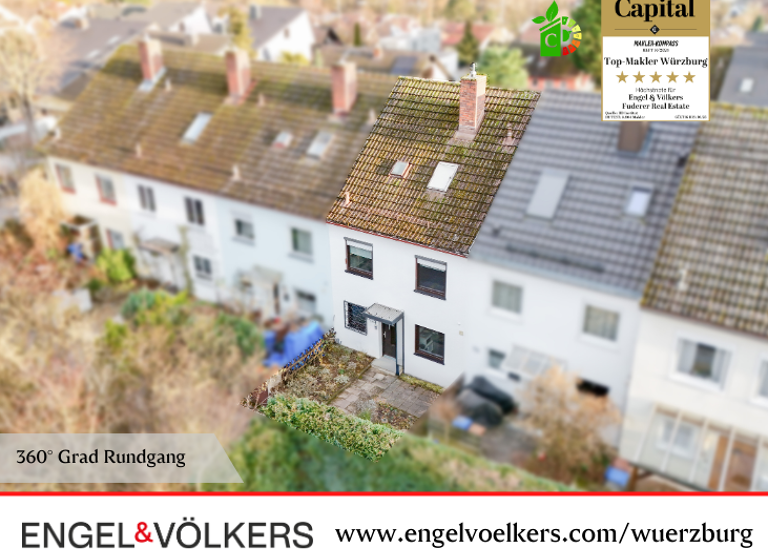 Reihenmittelhaus zum Kauf 450.000 € 5,5 Zimmer 132 m²<br/>Wohnfläche 155 m²<br/>Grundstück Lengfeld Würzburg 97076