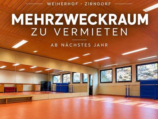 Büro zur Miete provisionsfrei 1.400 € 1 Zimmer 221 m² Bürofläche Weiherhofer Hauptstraße 23 Weiherhof Zirndorf 90513
