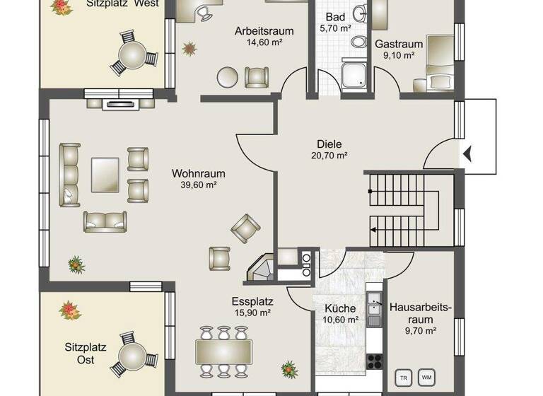 Einfamilienhaus zum Kauf 769.000 € 7 Zimmer 197 m² 987 m² Grundstück Nenndorf Rosengarten 21224