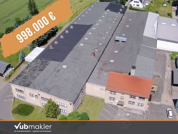 Produktionshalle zum Kauf 998.000 € 5.234 m² Lagerfläche Oelsnitz Oelsnitz 08606