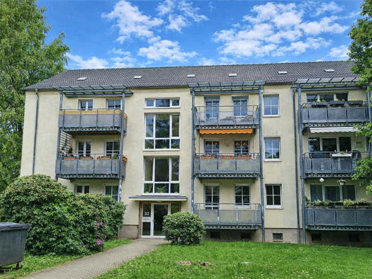 Wohnung zur Miete 450 € 3 Zimmer 66,9 m² 2. Geschoss Galileistraße 32 Siegmar Siegmar 09117