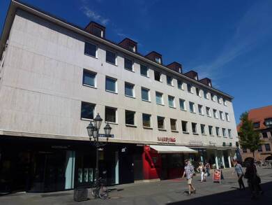 Wohnung zur Miete 625 € 1 Zimmer 48,4 m² 4. Geschoss An der Fleischbrücke 2 Altstadt / St. Lorenz Nürnberg 90403