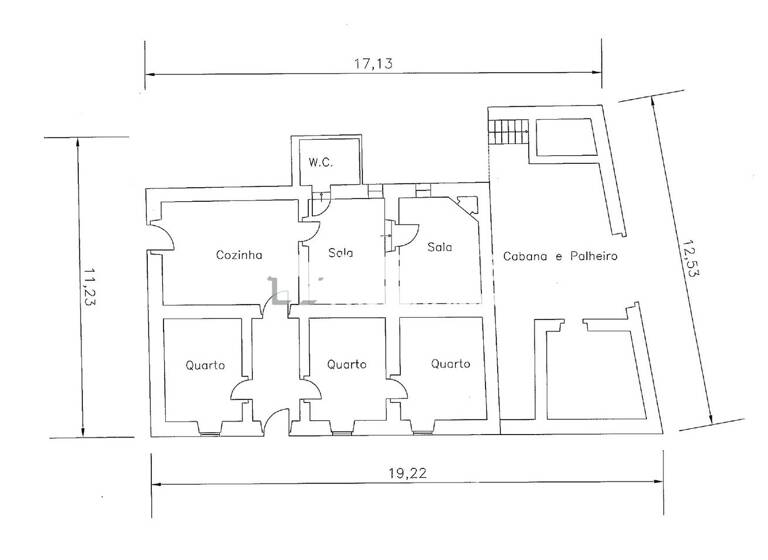 Haus zum Kauf 675.000 € 191 m² 30.560 m² Grundstück Santa Bárbara De Nexe 8005